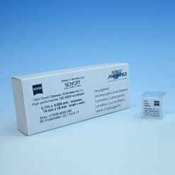 Deckgläser, hoch präzise, D=0,17mm, Schachtel mit 1000 Stück